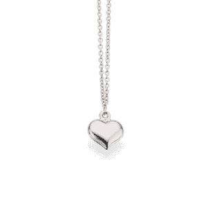 Hjerte Rhodineret Sølv Halskæde fra Scrouples 37532,45