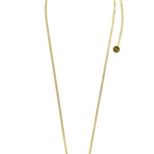 Dyrberg/kern Merle Halskæde 351711, Farve: Guld, Rød, Størrelse: ONESIZE, Dame