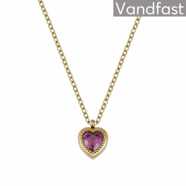 ANNEBRAUNER Passion Heart Necklace Rose