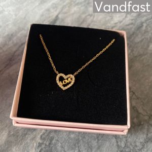 ANNEBRAUNER Heart Love Necklace 45cm