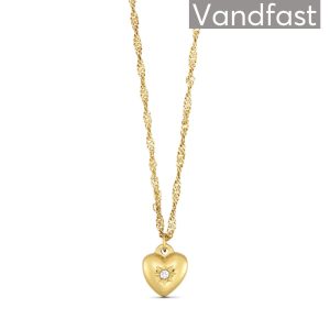 ANNEBRAUNER Zirconia Heart Necklace