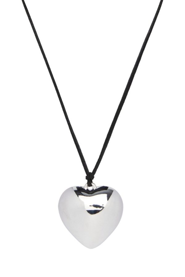 Pieces - Halskæde - PC Jyna J Necklace - Black