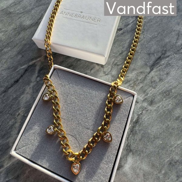 ANNEBRAUNER Panzer Heart Necklace