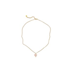 Amour Rose Quartz halskæde - rosa
