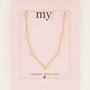 Necklace Hearts