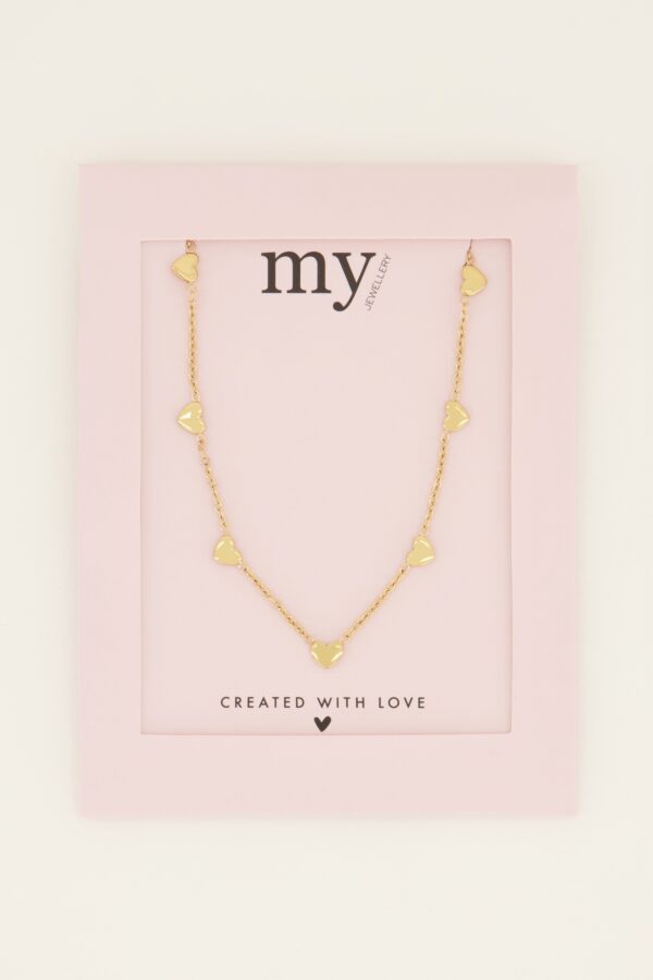 Necklace Hearts