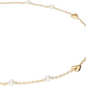 Necklace Hearts & Pearls