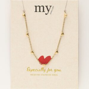 Necklace Tiny Hearts