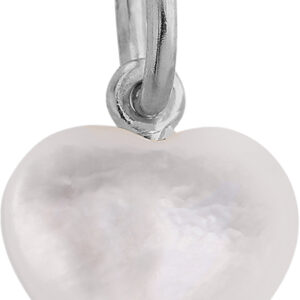 Small Souvenir Heart Pendant, Sterling Silver
