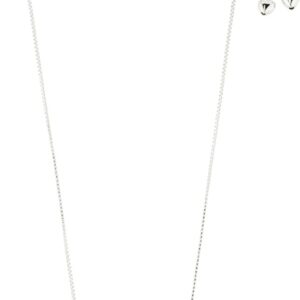 Sophia Recycled Heart Necklace Silverplated